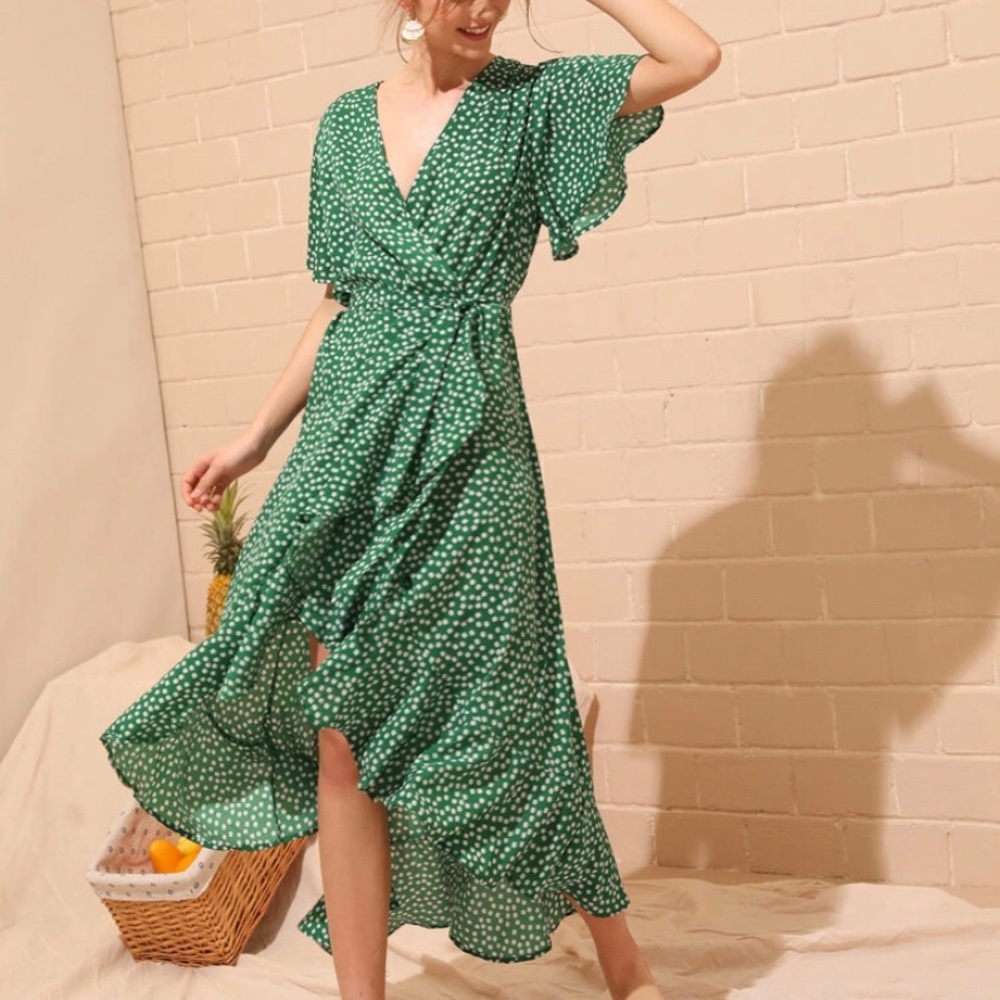 Green dress